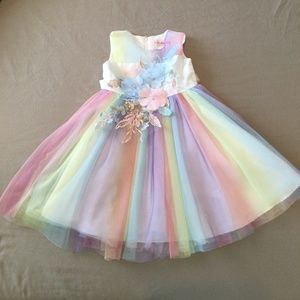 Rainbow adorable dress